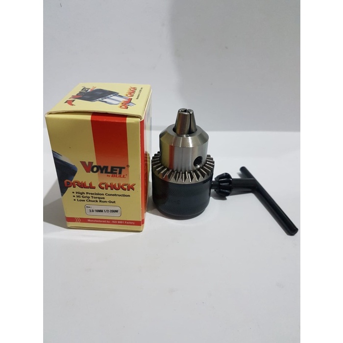 Kepala Bor 16mm Drat Voylet + kunci bor