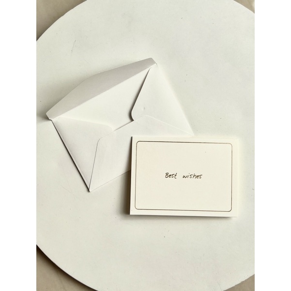 

Wishes Card - Kartu Ucapan | Saj The Label