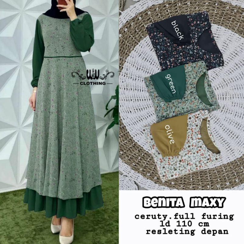 gamis Benita maxy