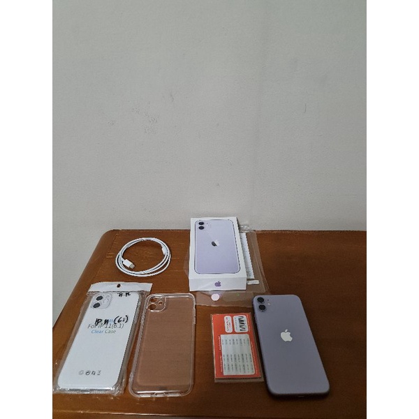 Iphone 11 128 gb second like new garansi ibox indonesia erafone