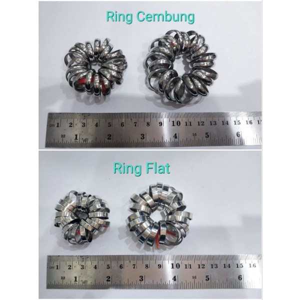 Cincin Ring Monel 20buah Grosir