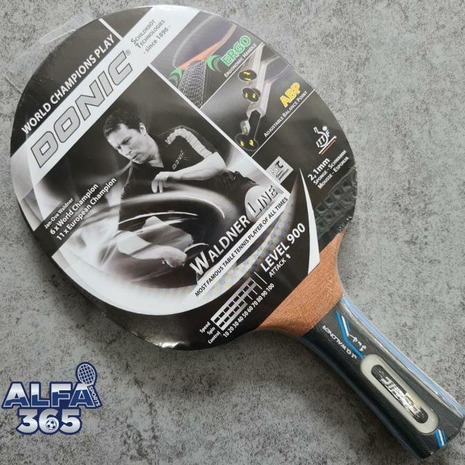 TERLARIS Donic Schildkrot Waldner 900 Bat Bet Pingpong Tenis Meja