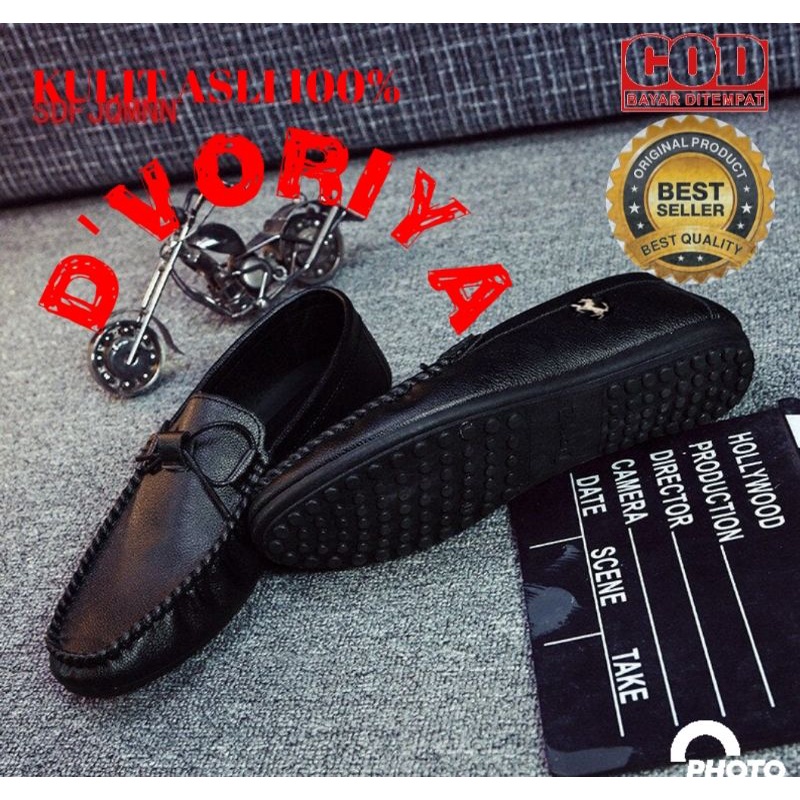 PANTOFEL MURAH CASUAL KULIT ASLI LOAFER FORMAL