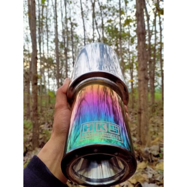 KNALPOT RACING MOBIL HKS GRONEL BASS ADEM