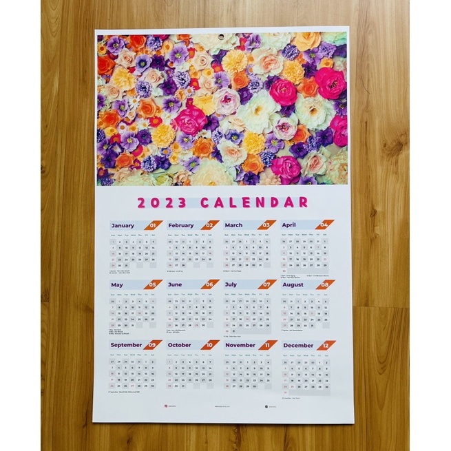 

Krucils Store - Kalender 2023 Kalender Dinding Kalender Aesthetic ukuran 32x48cm