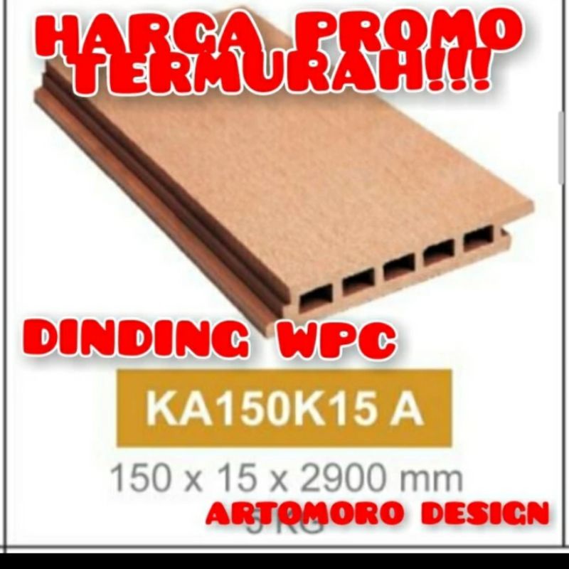 DINDING CLADDING WPC KAYU ASRI