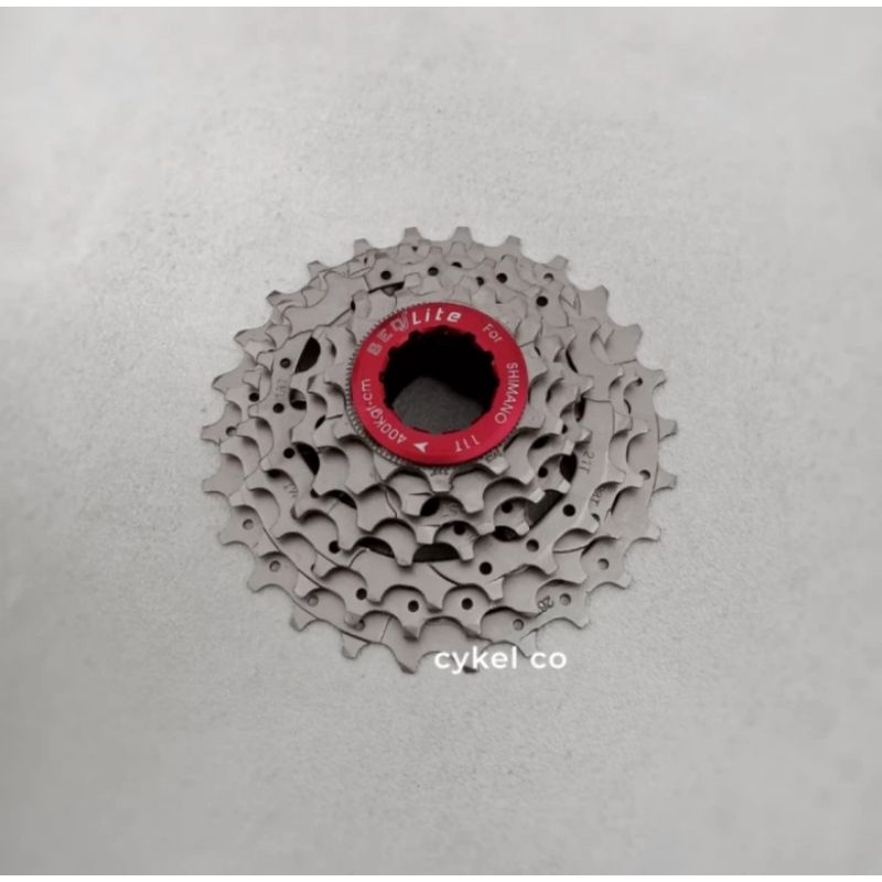 suncord sprocket 7 speed 11-26T cassette silver with lock ring
