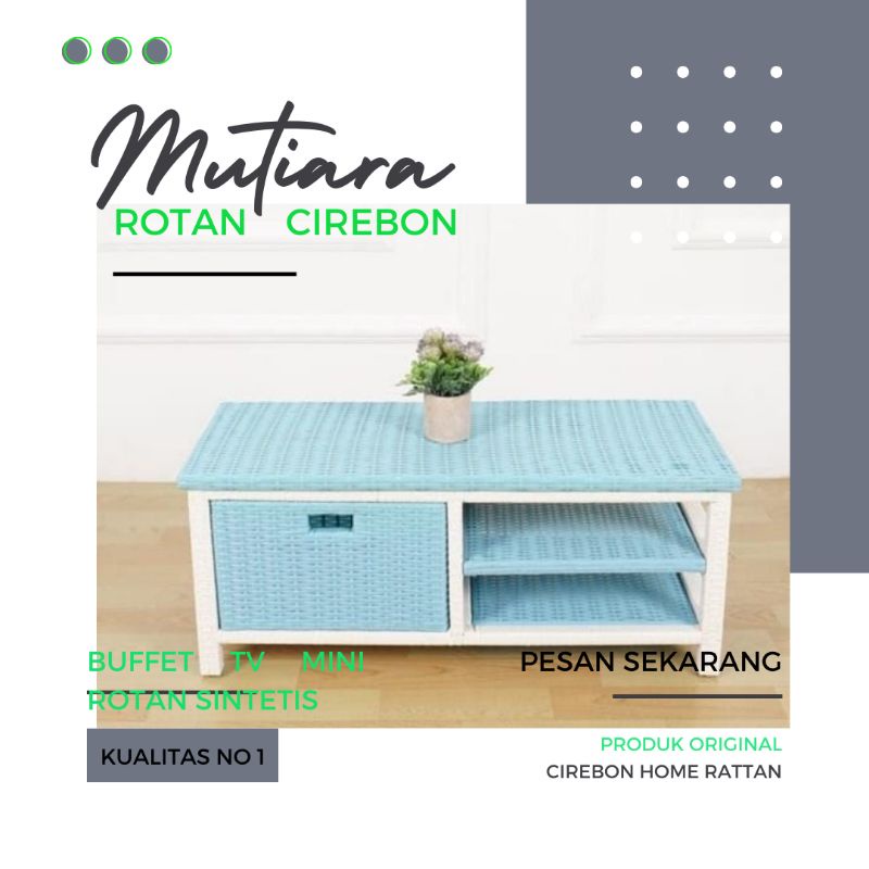 Bufet TV Laci rotan sintetis