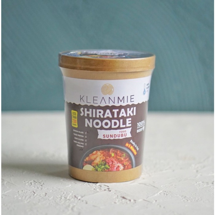 

Kleanmie Shirataki Noodle Rasa Sundubu 150gr