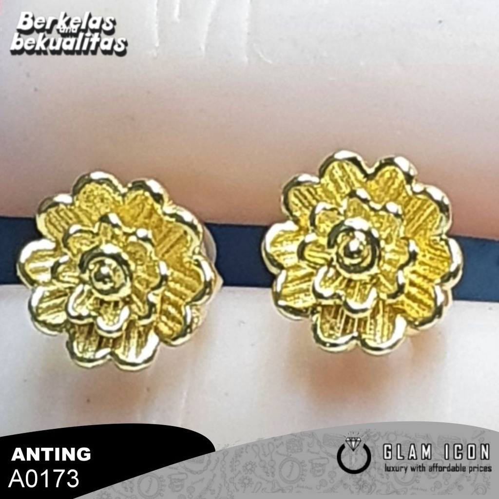 Anting Tusuk Dubai Lucky Lotus A0173