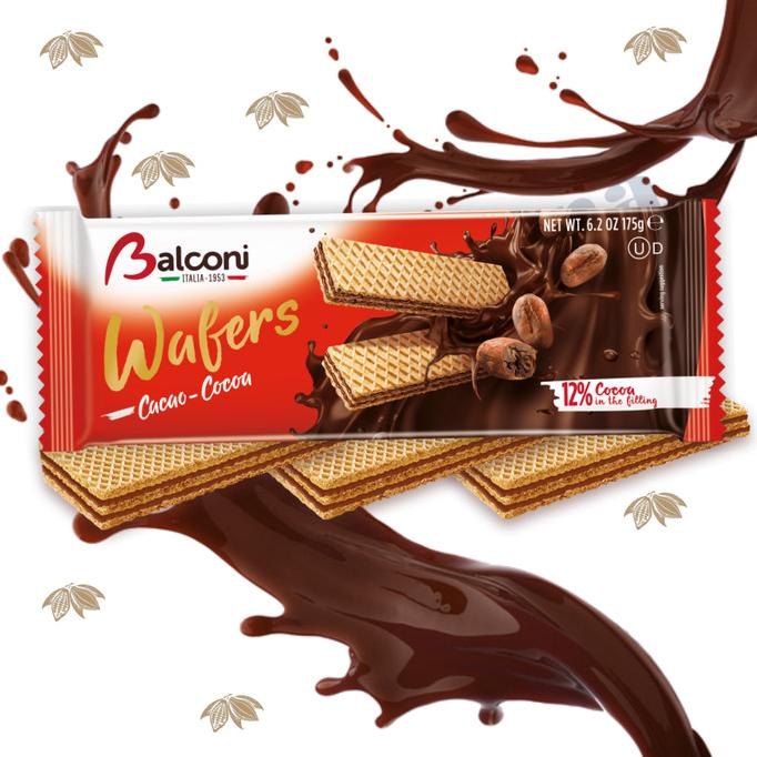 

BALCONI WAFER CHOCOLATE 175 GR - INDOGUNA