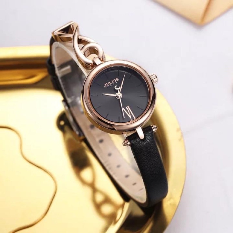 JULIUS JA-1351 bagsomnia Korea Watch Tali Kecil Fashion Ladies Unik Kecil