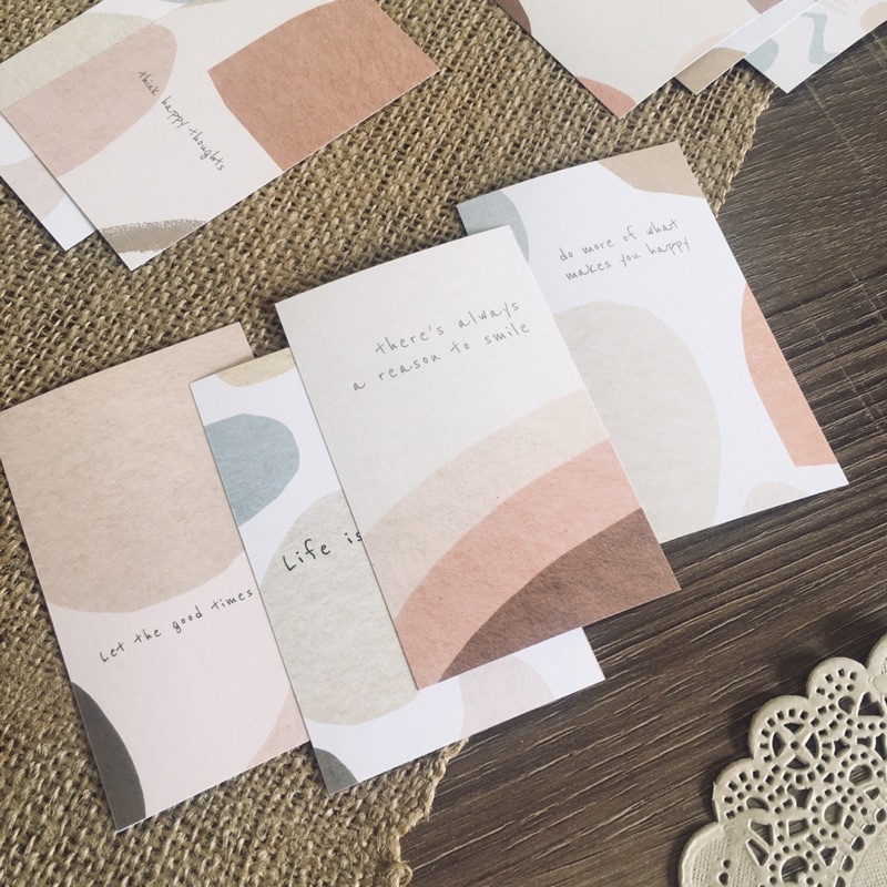 

Kertas Motif Quote Deco Paper Tebal Scrapbook Journal by Postale