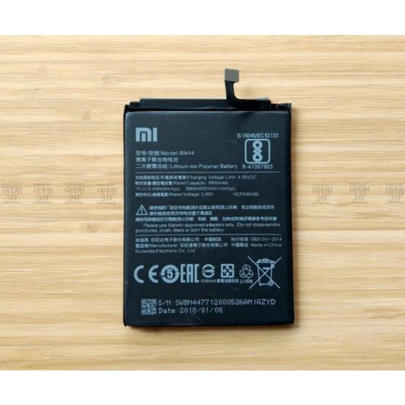 BATERAI BATREI XIAOMI REDMI BM34/REDMI 5A BATERAI BATREI XIAOMI ORIGINAL
