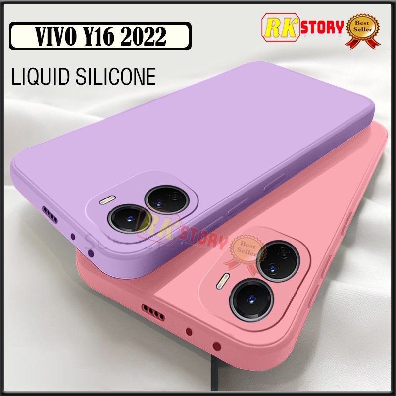 case vivo y16 2022   t1 5g   y75 5g   y01   y15s   v23 5g casing terbaru softcase silikon liquid new