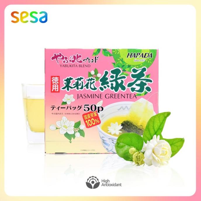 

BISA COD Harada Yabukita Blend Jasmine Green Tea 100 g (50 Tea Bags) /KOPI RUBE/KOPI KAPAL API/KOPI SLB/KOPI PEJUANG/KOPI BUBUK