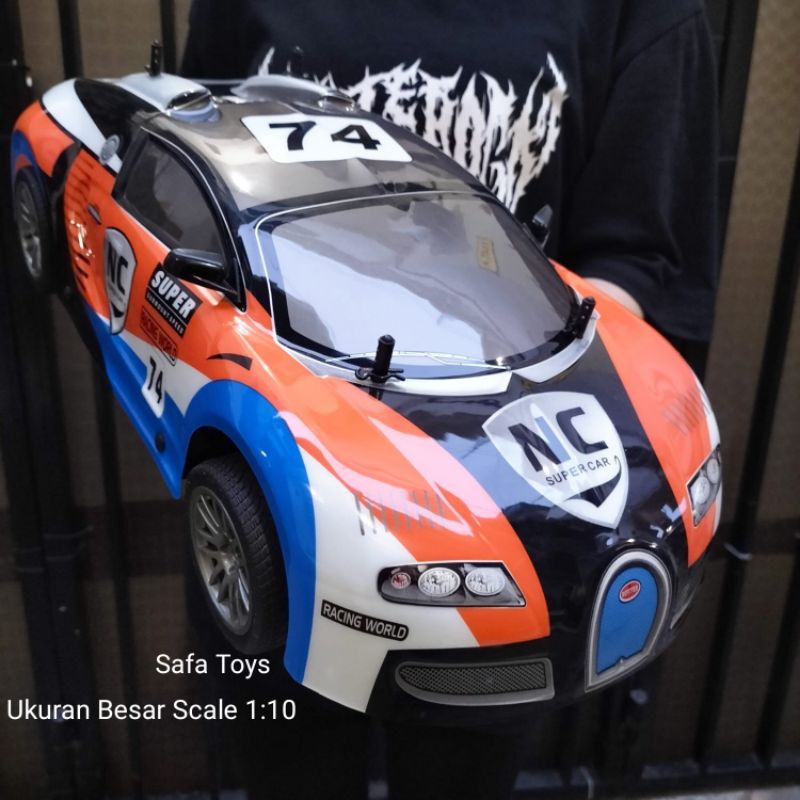 Rc Drift Mobil Remote Control Sedan Drift Besar Scale 1:10 Rc Sedan Drift