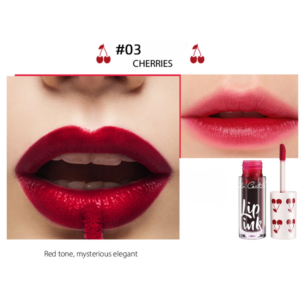 Lip Cream Matte 3 Warna Lipstick Cair Tahan Lama Anti Air Lip Tint Membuat Bibir Menjadi Pink Alami SA005