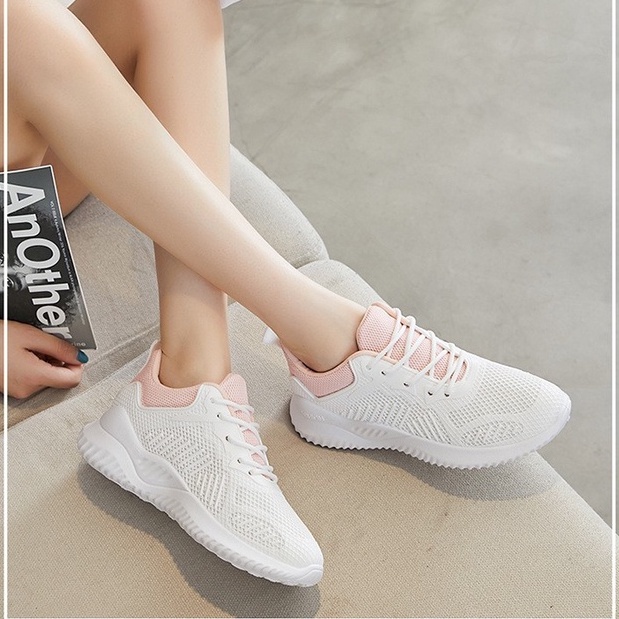 2022 Baru Versi Korea Sepatu Wanita Sepatu Putih Sepatu Wanita Sepatu Kasual Tinggi Bernapas