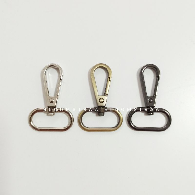 Ring Kait 25 mm DROP gantungan tas 2,5 cm kew kew IMPORT Buckle Clasp