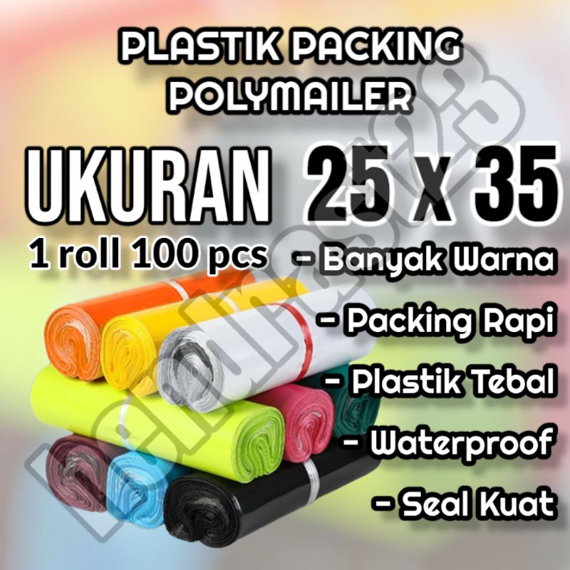 POLYMAILER 25X35 / POLIMER 25X35 / PLASTIK PACKING POLYMAILER 25 X 35 / PLASTIK POLYMAILER POLIMER /