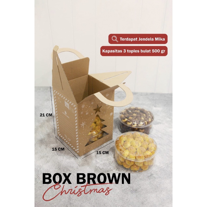 

Christmas Hamprs Packaging Bown Box