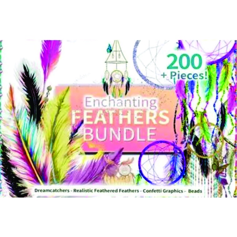 Enchanting Feathers Graphic Bundle