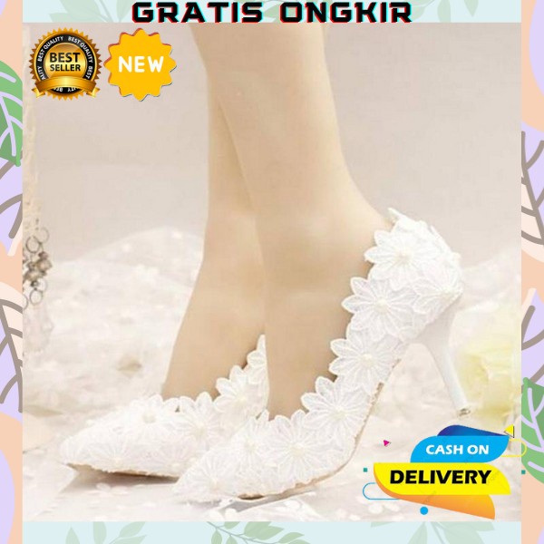 New Products Sandal High Haigh Heels Hels Hils Hill Wanita Cewek Jv105 Ss Sandal Hak Tahu Glosy Untu