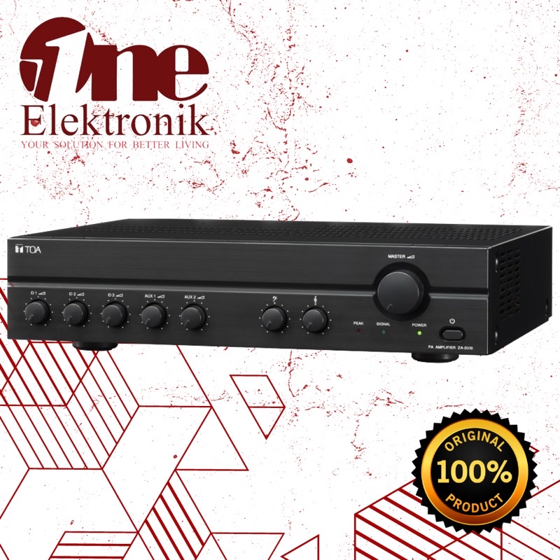 Ampli TOA 30 watt ZA- 2030 W PA Amplifier