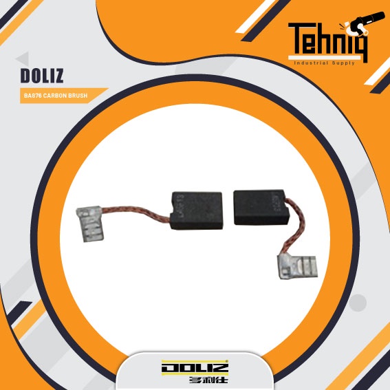 Doliz BA876 Only Carbon Brush Arang Karbon Sepul Original Sparepart Untuk Mesin Gerinda Tangan 7 Inc