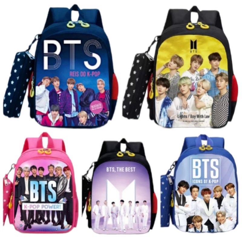 NF BTS - Ransel anak tas sekolah tas punggung backpack kpop korean style