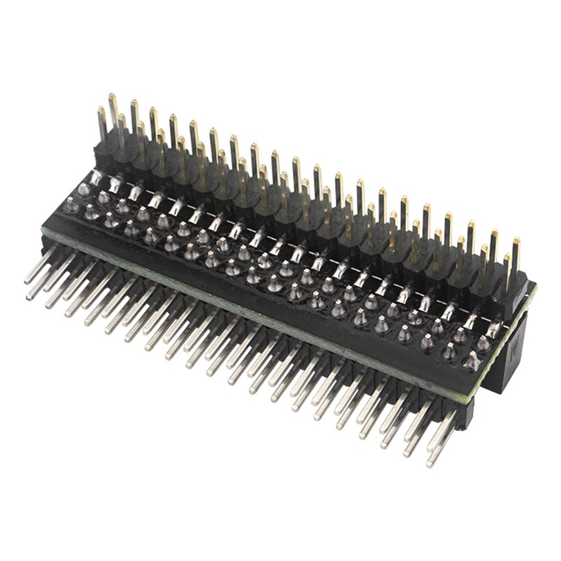 Zzz Papan Ekspansi Konektor Micro 2x20-pin Untuk Raspberry Pi 40-pin GPIO 1 Ke 2