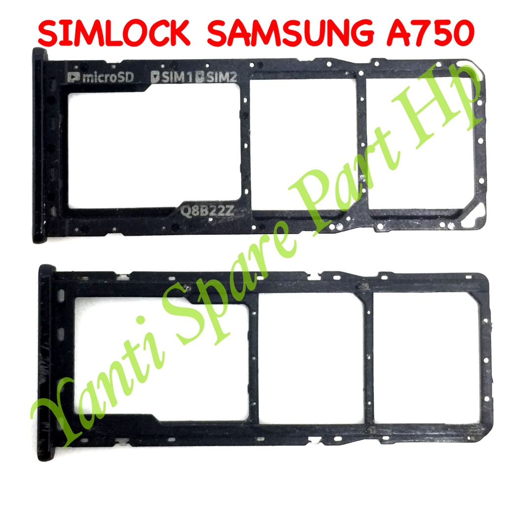 Simtray Sim Lock Samsung A7 2018 A750 Original Terlaris New