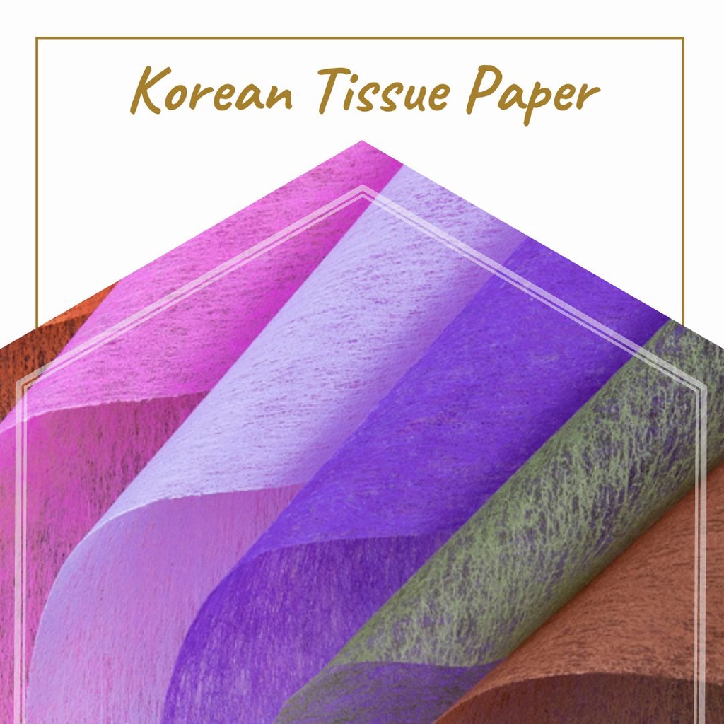 Jual KOREAN TISSUE PAPER / CELLOPHANE (KERTAS KADO / KERTAS BUKET