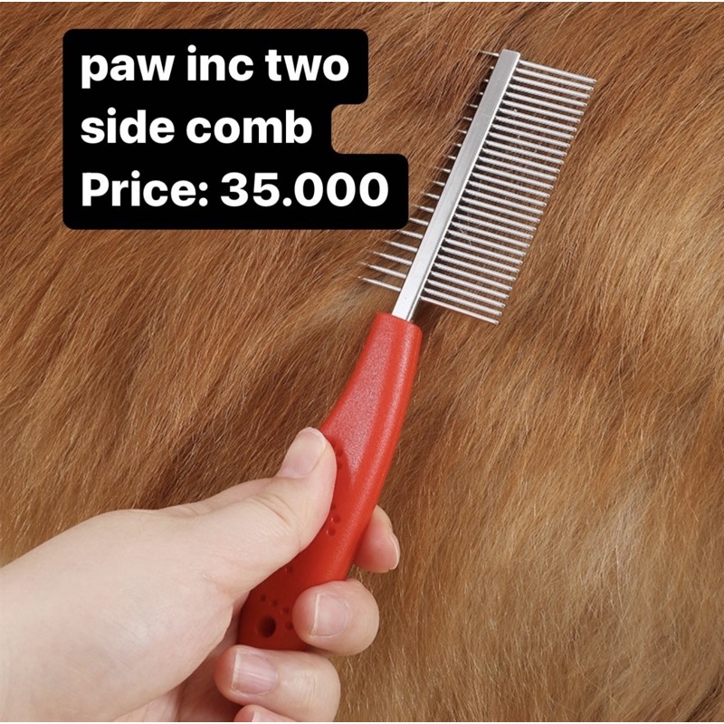 paw inc two side comb