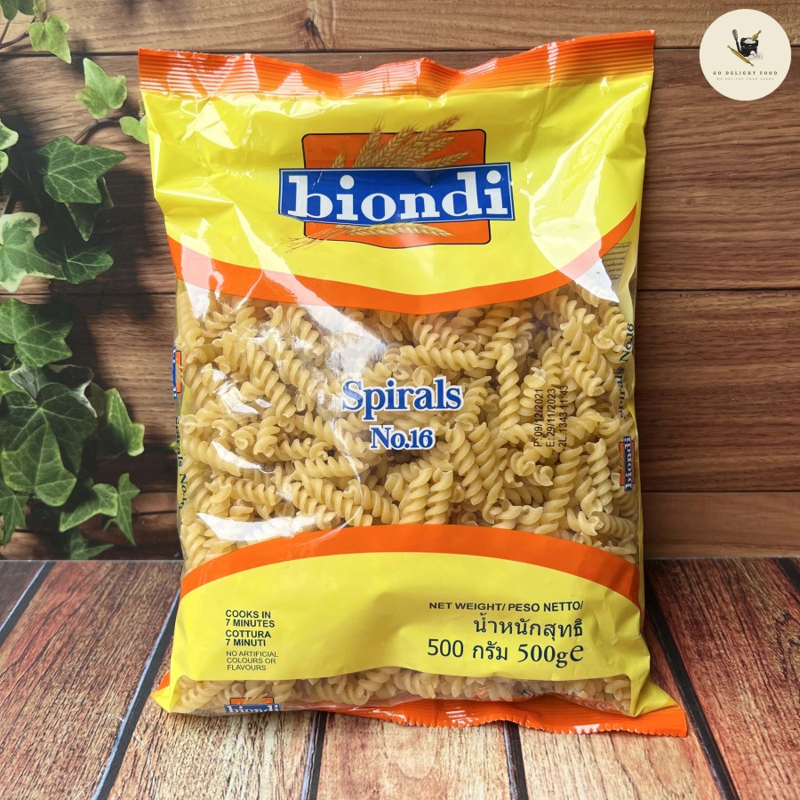 

Pasta Biondi - Spirals 500G (BEST SELLER)