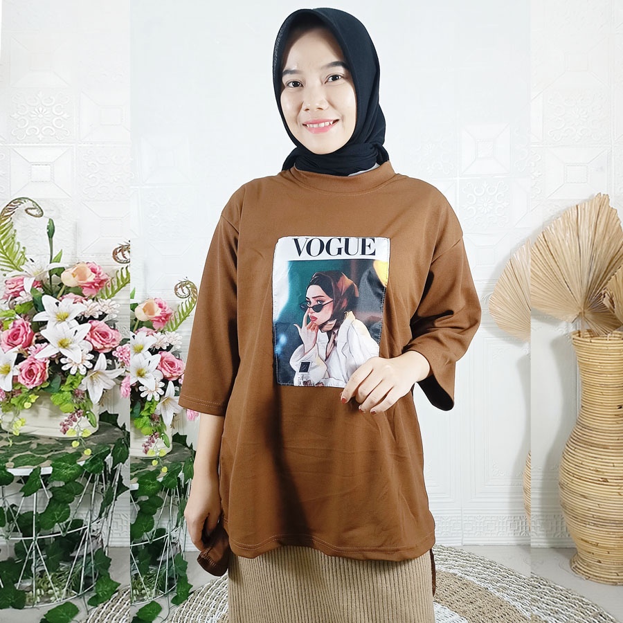 ATASAN FASHION WANITA OVERSIZE CANTIK CHIC ELEGANT GL FASHION