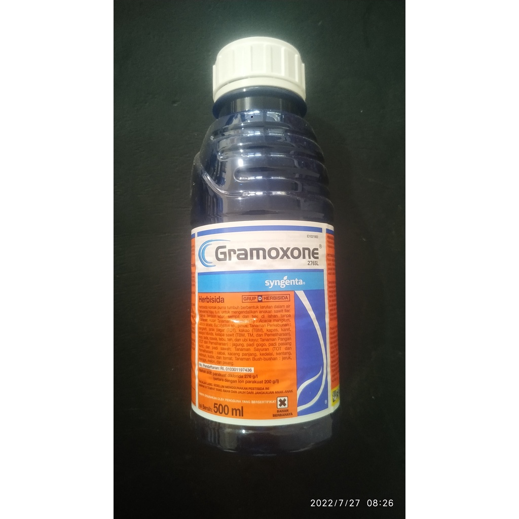 HERBISIDA SYGENTA GRAMOXONE 500ML