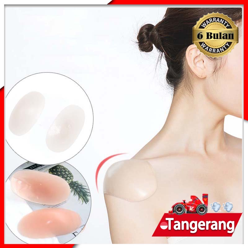 2pcs Shoulder Pad Bantalan Bahu Invisible Padding Bahu Pad Untuk Bahu