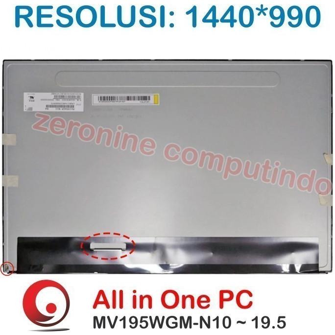 LCD LED LENOVO AIO 330 310-20 LM195WX1 SLC1 MV195WGM-N10 ~ 19.5"