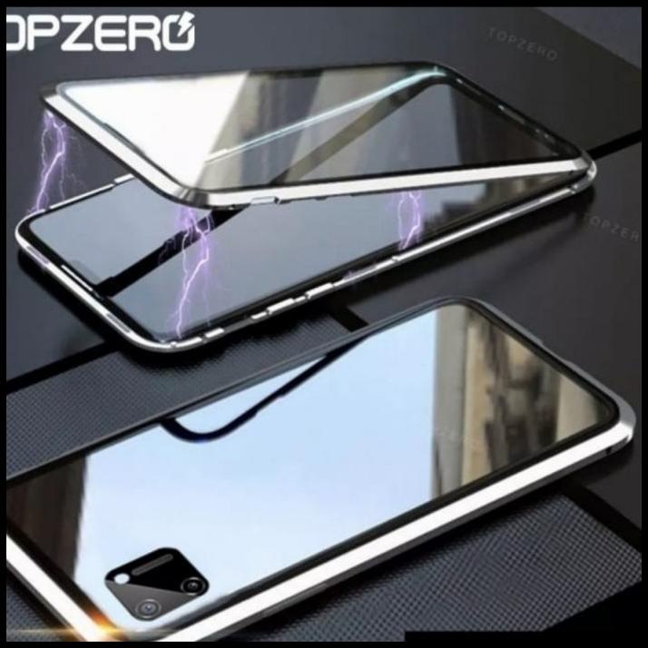 Case Samsung Galaxy A22 5G / A22 4G Case Double Glass Magnet Kaca
