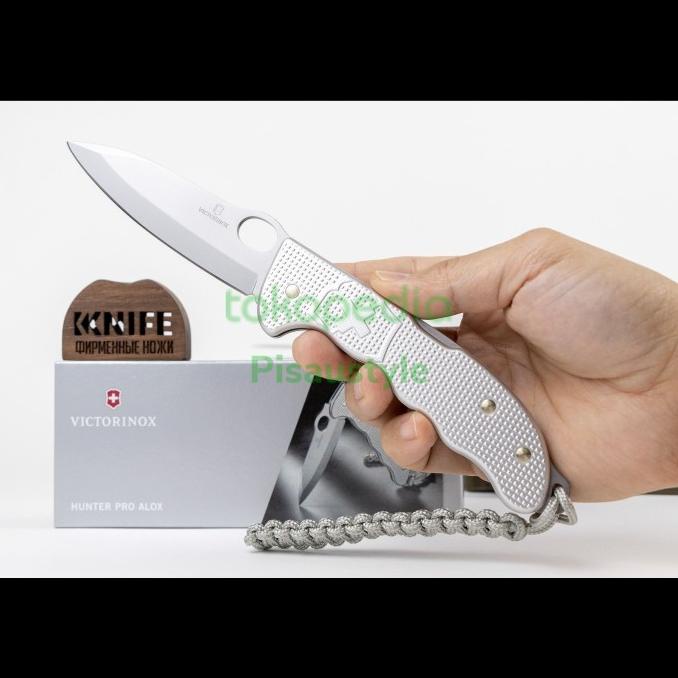NEW VICTORINOX Hunter Pro 1.4116 Alox 0.9415.M26 Pisau Survival Keren