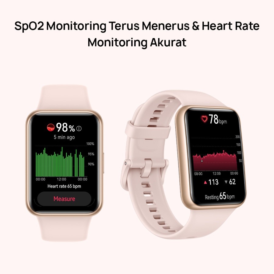 Huawei Watch fit 4 Pro - Watch Fit 4 | Stylish Design | GPS | 10-Day Battery Life | Sports Tracking | Health Management Garansi Resmi