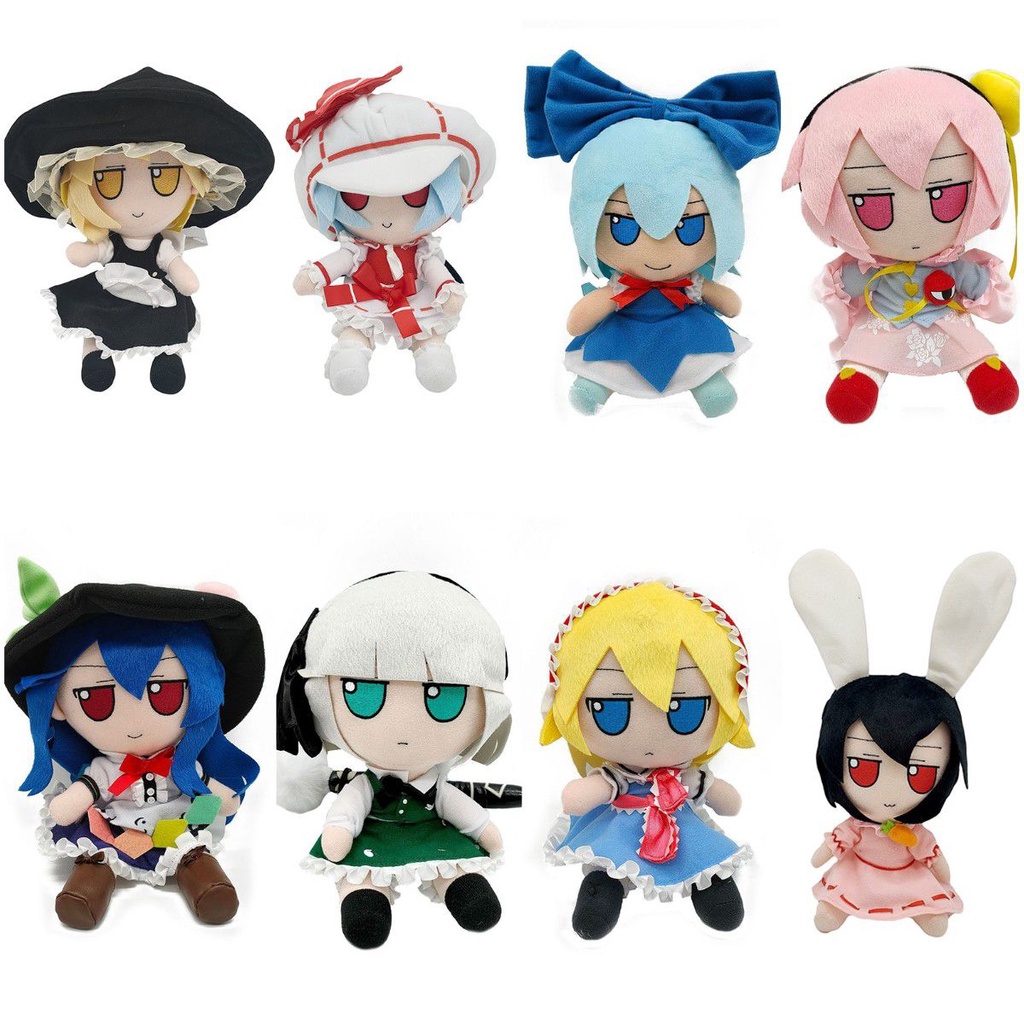 Mainan Plush Touhou Project Lembut Dan Ramah Kulit Untuk Penggemar Anime Koleksi Sempurna