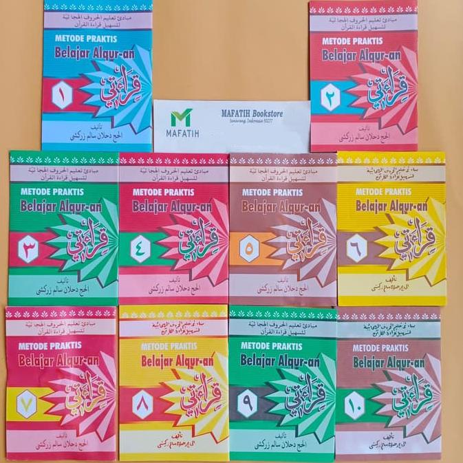 PRODUCT TERLARIS Buku Qiroati per JILID: Metode Praktis Belajar Al-Qur'an Qiro'ati Qiraati panduan m