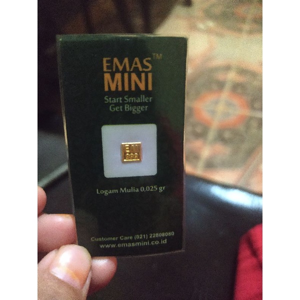 Logam Mulia 0,025 gr