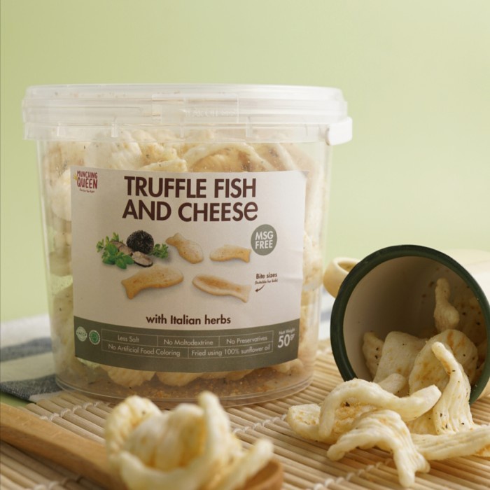 

NEW Truffle Fish And Cheese Crackers