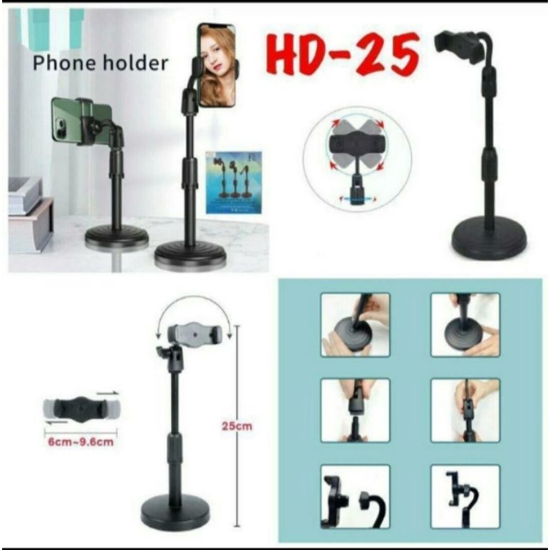 Stand Meja Holder Hp HD 25/Stand Meja/Holder Hp/ Holder Hp Murah