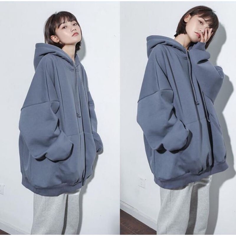 XXL NATURAL hoodie Oversize Wanita | Sweater Jumbo Style Korean | Sweater Oversize Fashion Korean