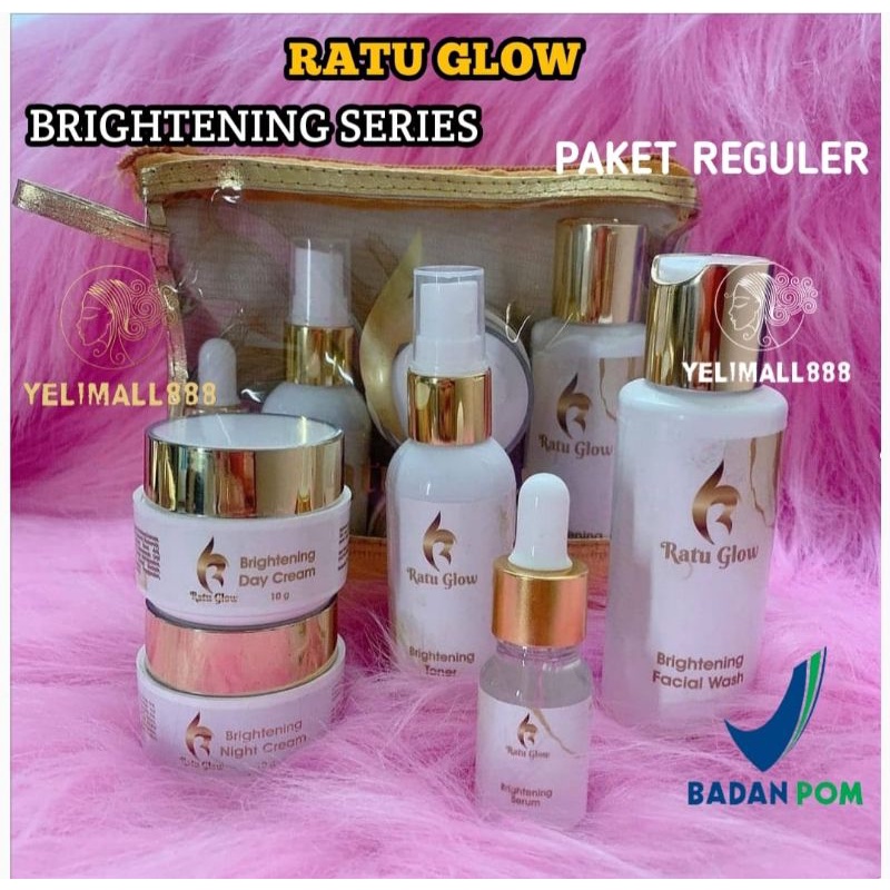 Jual Ratu Glow Skincare Original Glow Up Brightening Series BPOM ...